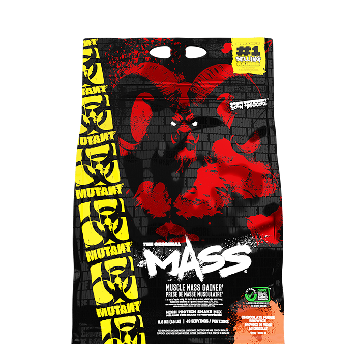 Mutant - Mutant Mass, Chocolate Fudge Brownie - 6800g
