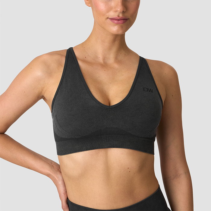 Sculpt Sømfri Sports-bh Sort