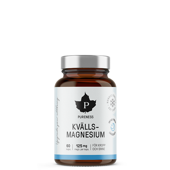 Aften magnesium 60 kapsler