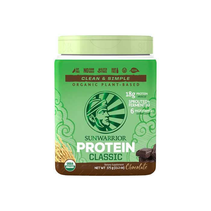 Sunwarrior - Protein Classic Organic Chocolate 375 g