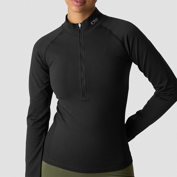 Define Langærmet 1/2 Zip Sort