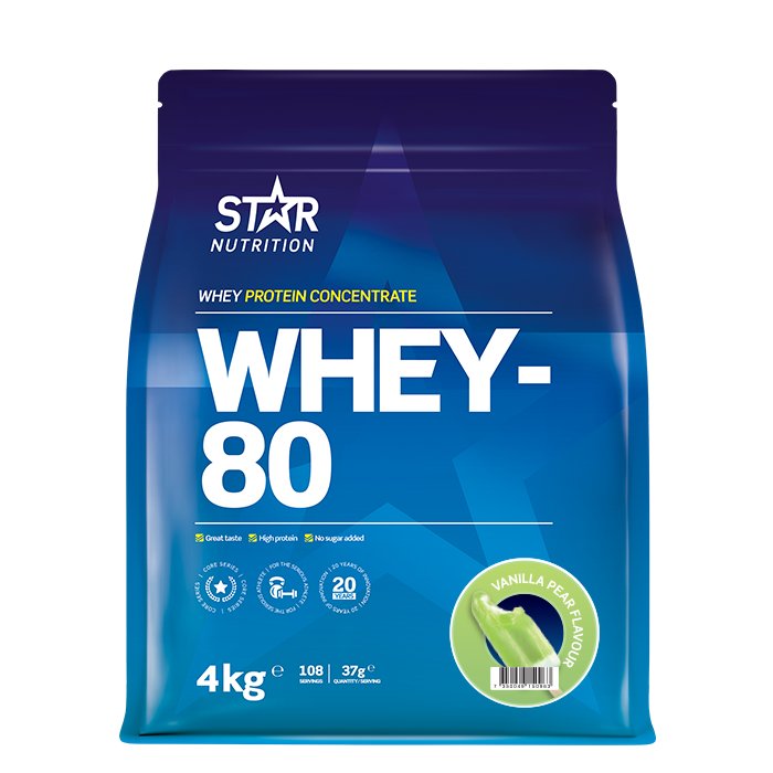 Whey-80 Valleprotein 4 kg