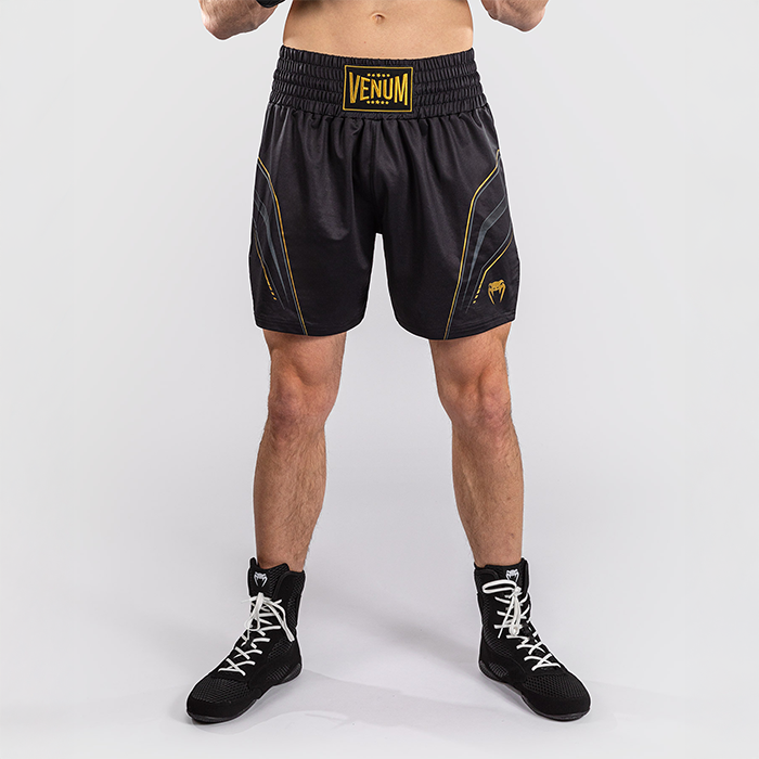 Venum Streamline Bokseshorts Sort Guld