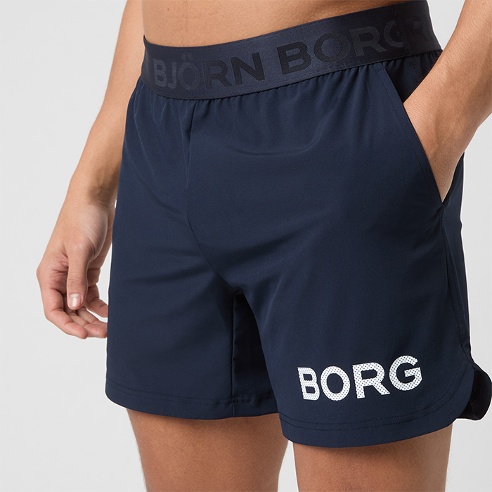 Björn Borg Borg Shorts 6 Inch Marineblå, M