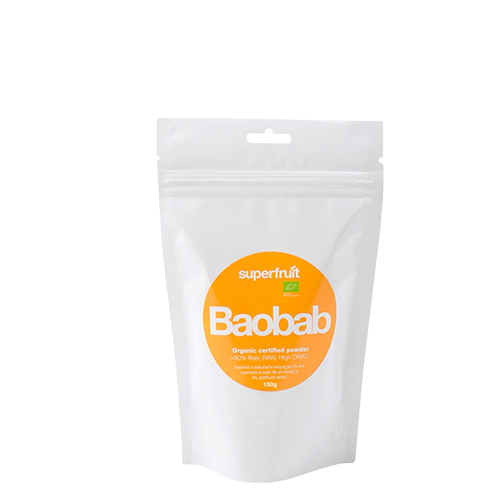 Baobab pulver Ø Superfruit 150g.