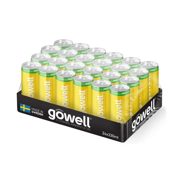 24 x GoWell Funktionsdrik 330 ml