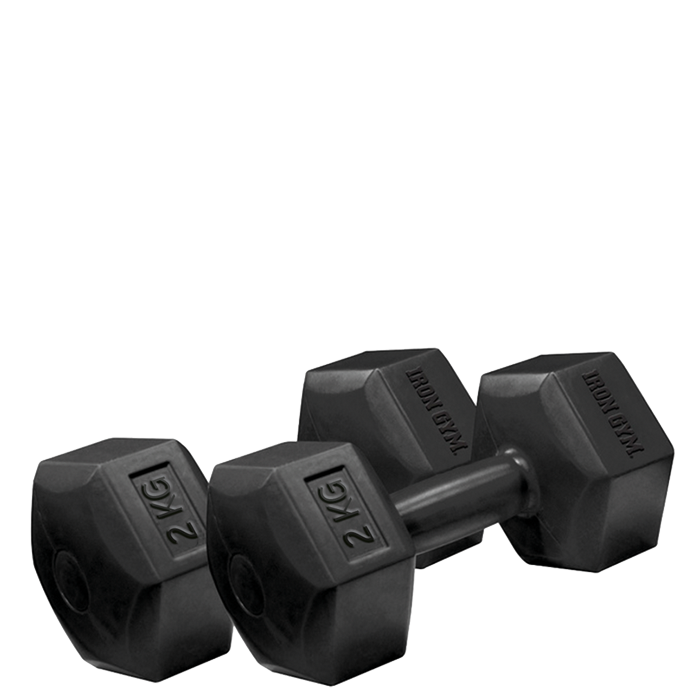 Iron Gym Fixed Hex Dumbbell