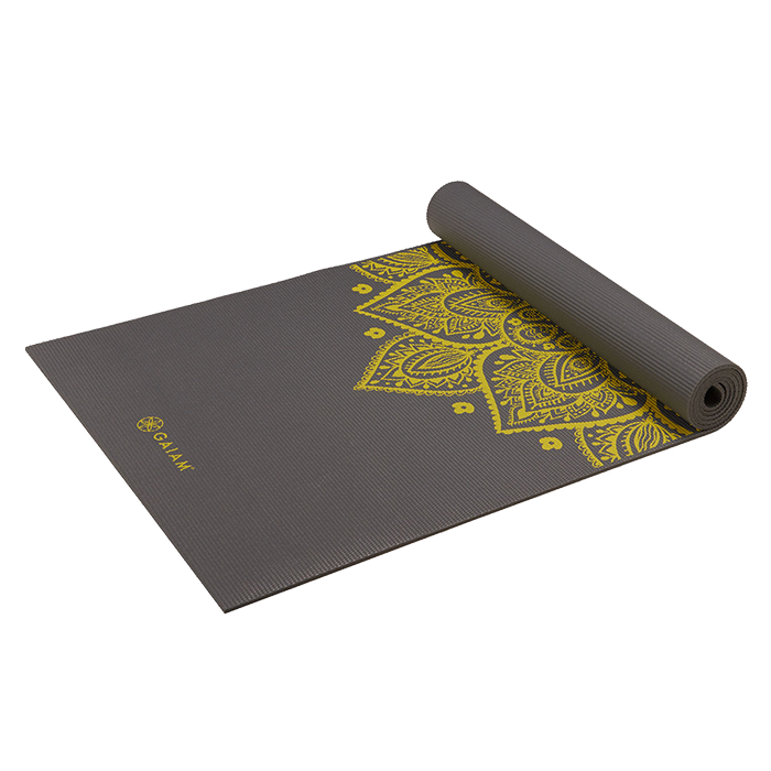 Yogamåtte 6mm Citron Sundial