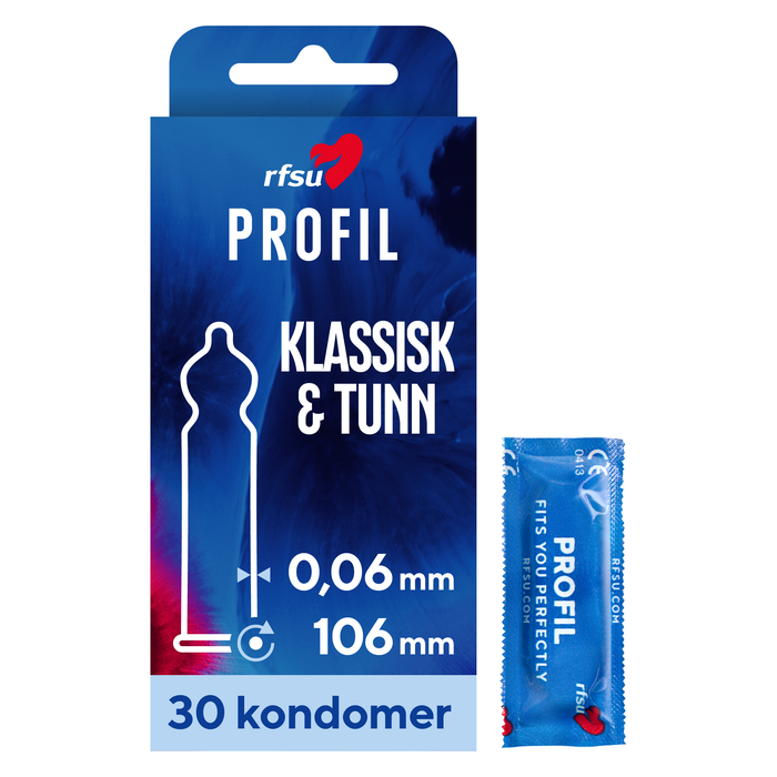 RFSU Profil Kondomer 30-pak