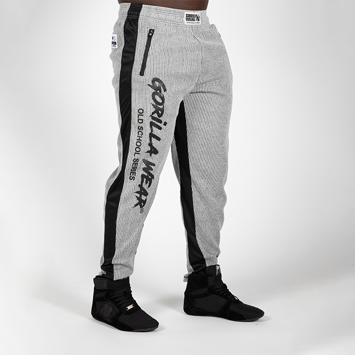 Gorilla Wear Augustine Old School Pants, S/M, Grey