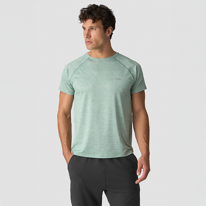Trænings Mesh T-shirt Lysegrøn