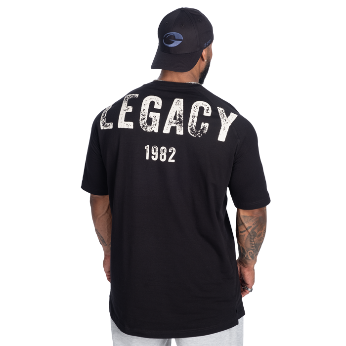 Legacy Raglan T‑Shirt Sort Beige
