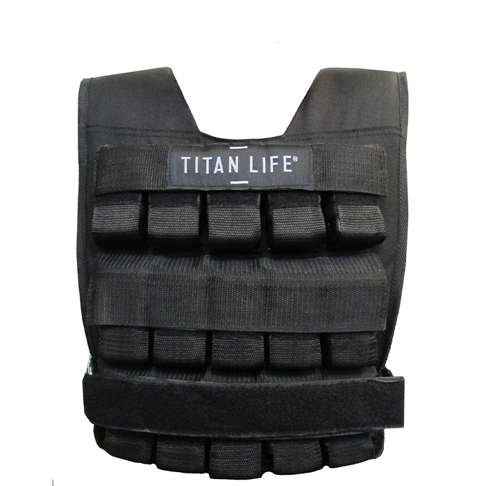Titan Life vægtvest 30 kg – til hård træning
