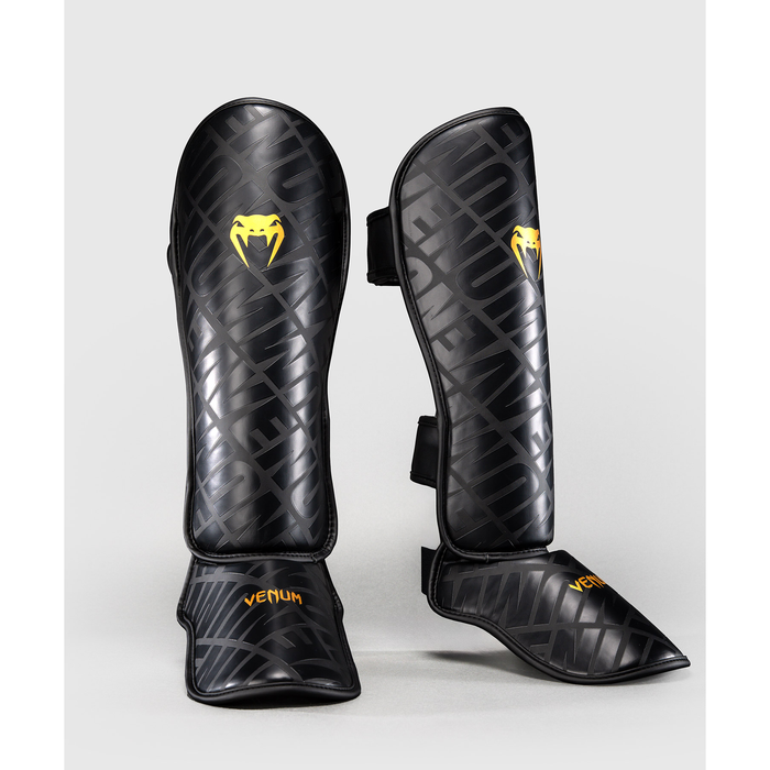 Venum CONTENDER 1.5 XT 3D Shin Guards Black/Gold