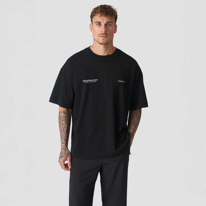 Everyday Oversized T‑shirt Print Sort