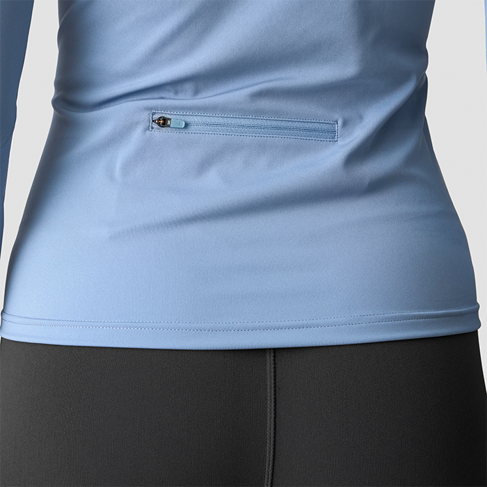 Everyday Langærmet 1/4 Zip Trøje Blå