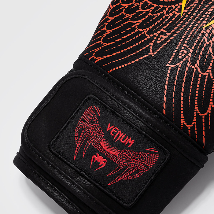 Venum Quetzal Fury Boksehandsker Sort R&oslash;d Orange