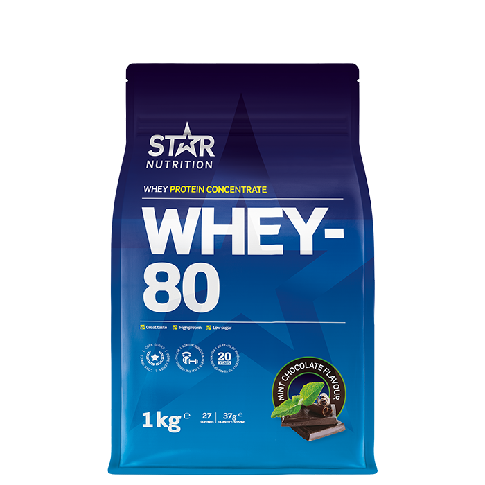 Star Nutrition Whey-80 Mint Chocolate 1000g