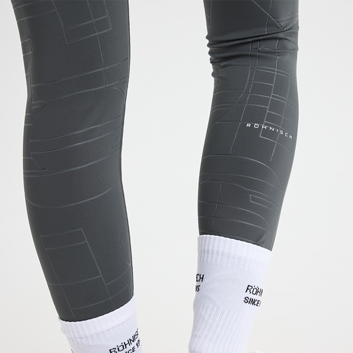 Logo Effect Emboss Tights Gr&aring;