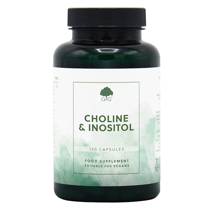 Choline 250mg & Inositol 250mg 120 kapsler