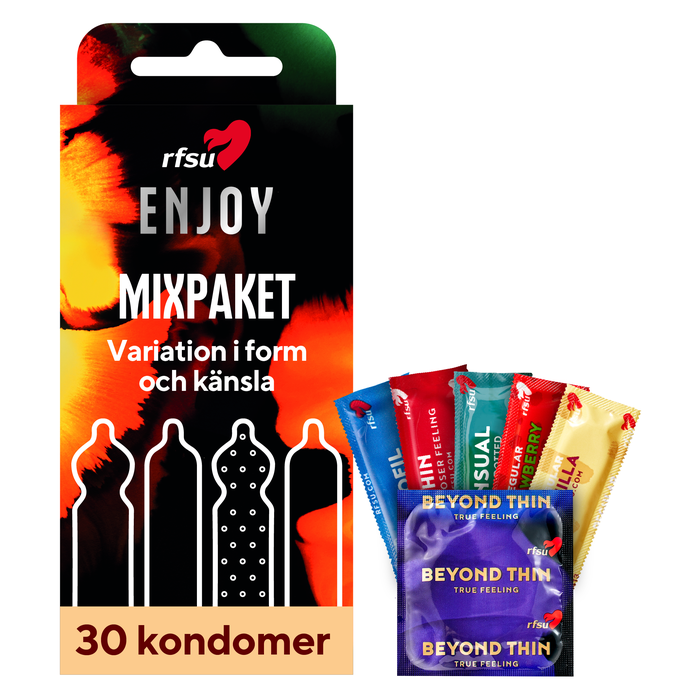 RFSU Enjoy Kondom Mixpakke 30-pak