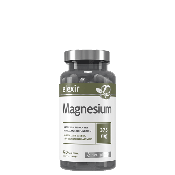 Magnesium 375 mg, 120 tabletter