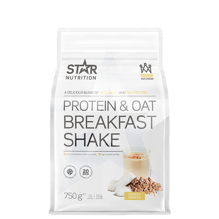 Protein & Havre Morgenmad Måltidserstatning Shake 750 g billede