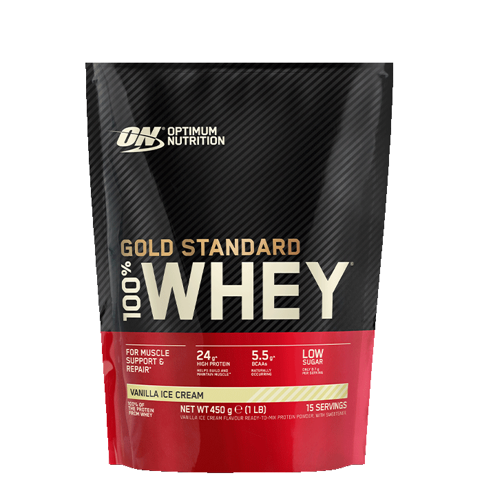 Optimum Nutrition Gold Standard 100% Whey Vanilla Ice Cream (450 g)