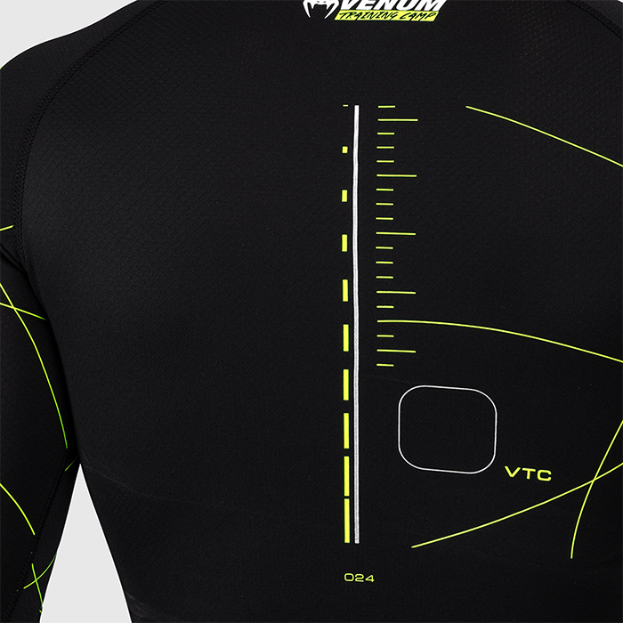 Training Camp 4.0 Rashguard Lang&aelig;rmet Sort Gr&oslash;n