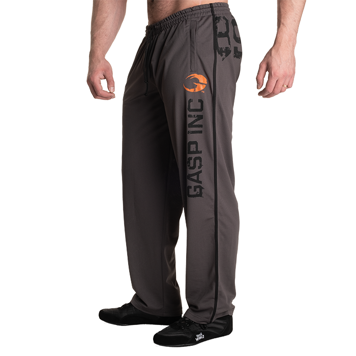 No. 89 Mesh Pant, grå, lille (lang)