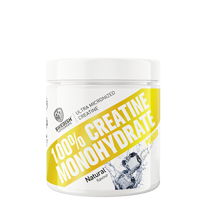 Swedish Supplements Creatine Monohydrate, Naturel, 250 g