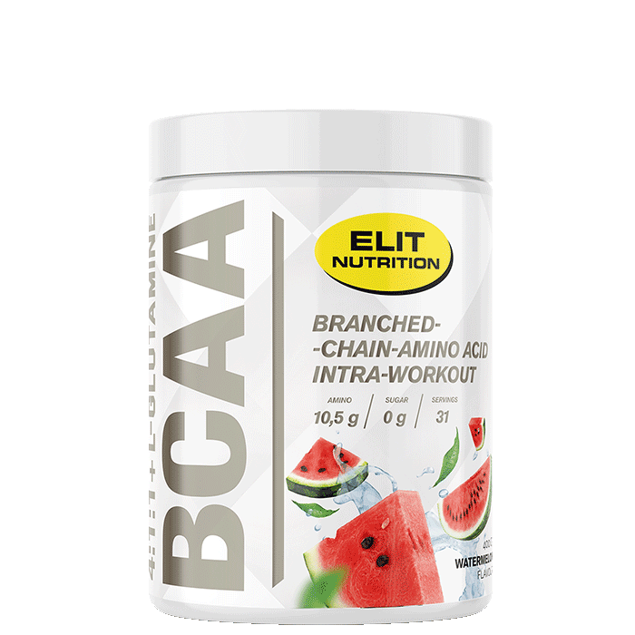 BCAA 4:1:1 + L-glutamin, 400 g, Vandmelon