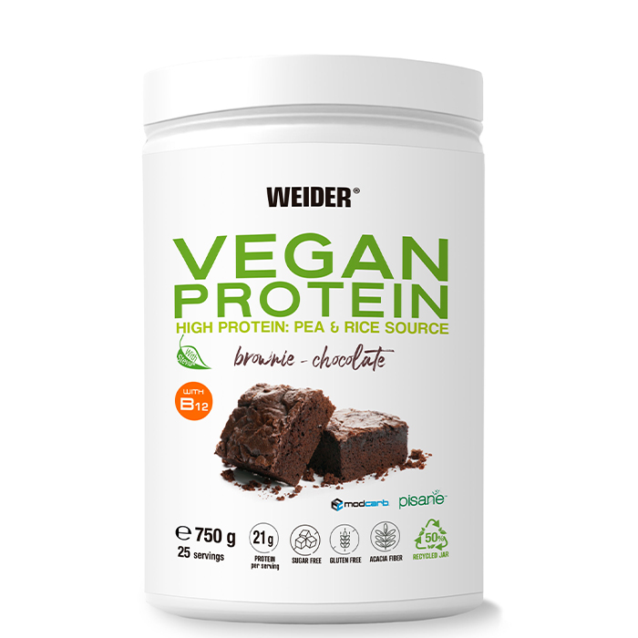 Vegansk proteinpulver 750 g billede