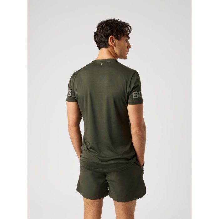 Borg T-shirt Gr&oslash;n