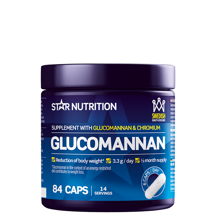 Glucomannan Fat Burner 84 kapsler