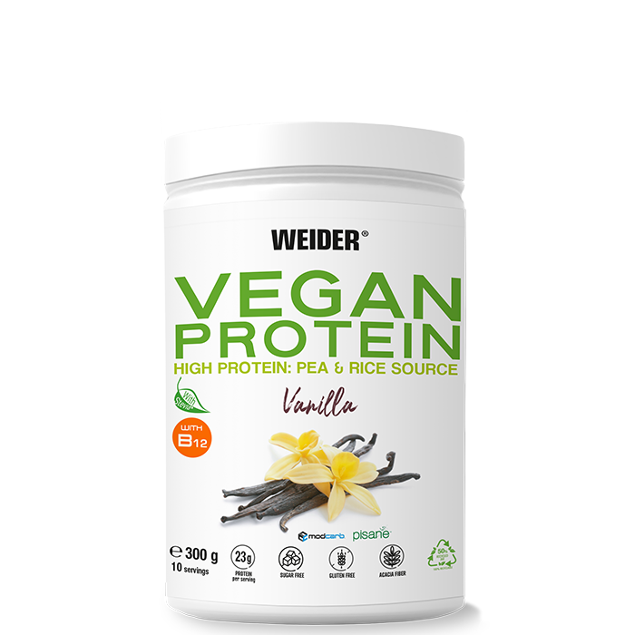 Vege Protein Vegansk Proteinpulver 300 g vanilla