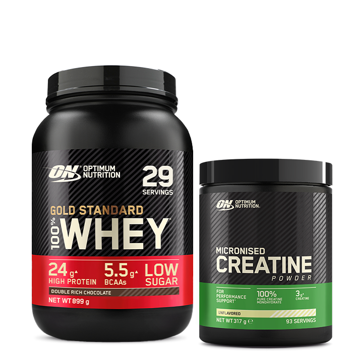 Whey gold Standard 900g + Creatine 300g