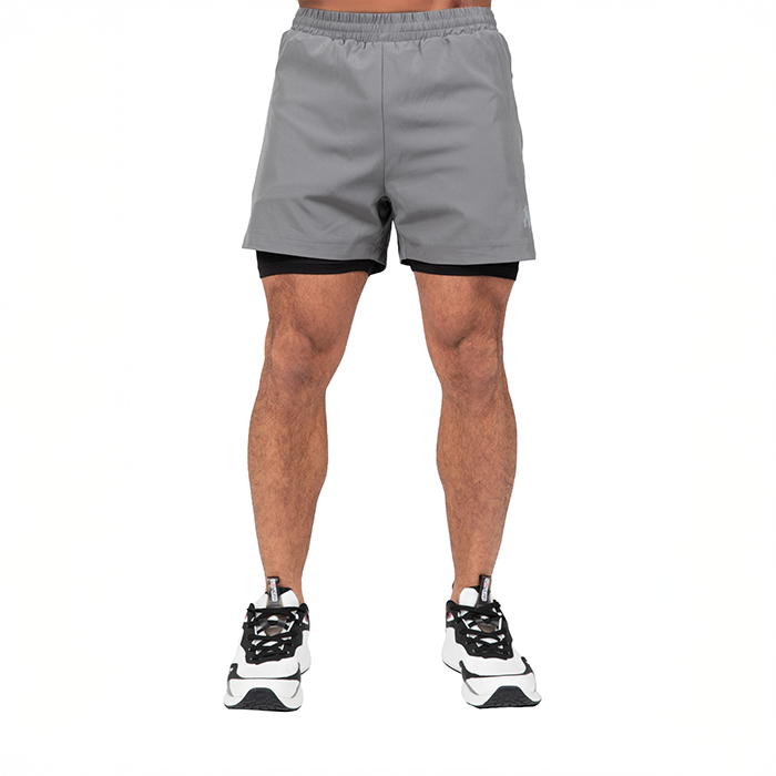 Cortez 2-In-1 Shorts Grå