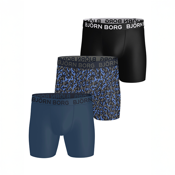 Björn Borg Sports Microfiber Boxers 3-pack Multi, XL