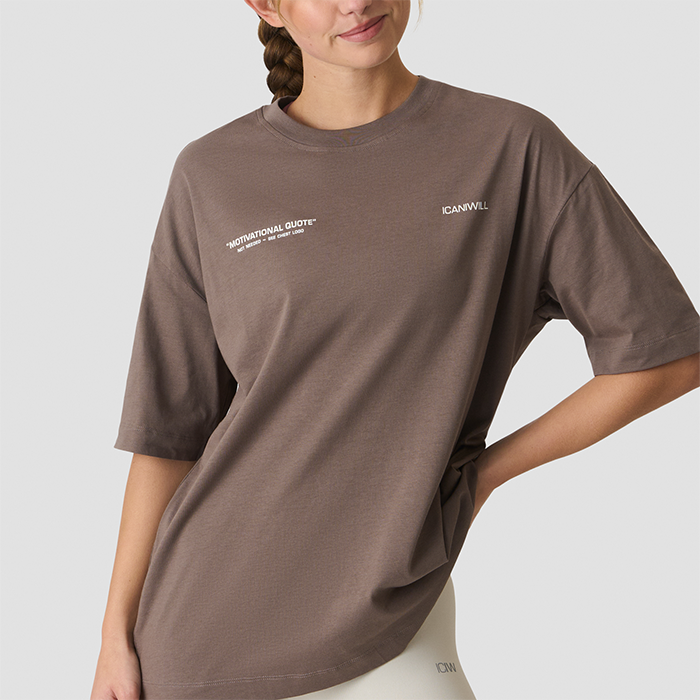 Everyday Oversize T-shirt Grå