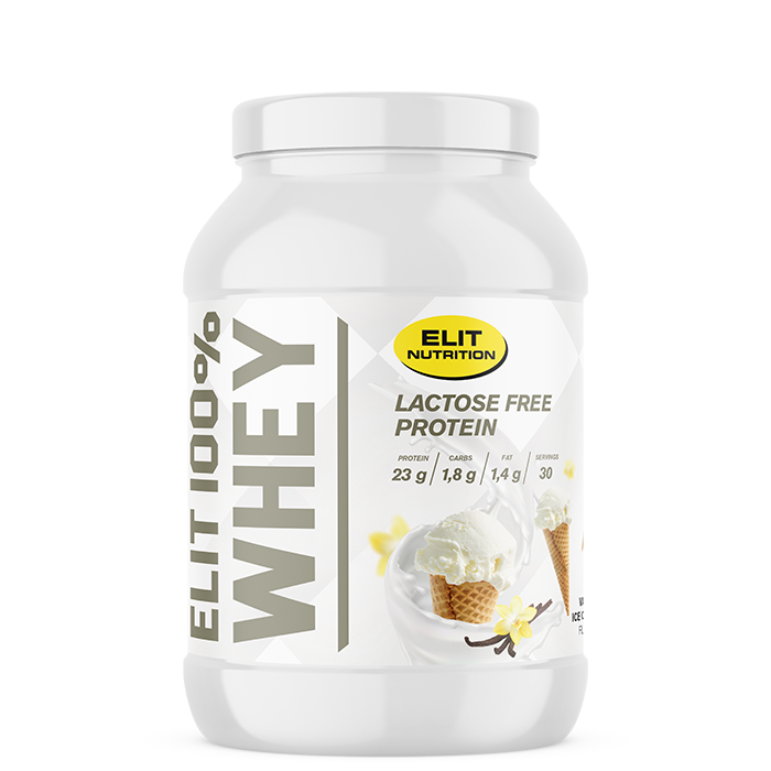 ELIT 100% Valle Laktosefrit Proteinpulver 900 g vanilla_ice_cream
