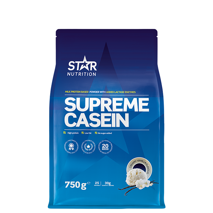 Star Nutrition Supreme Casein Creamy Vanilla 750g