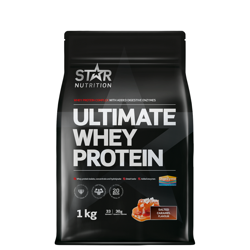 Ultimate Whey Valleprotein 1 kg