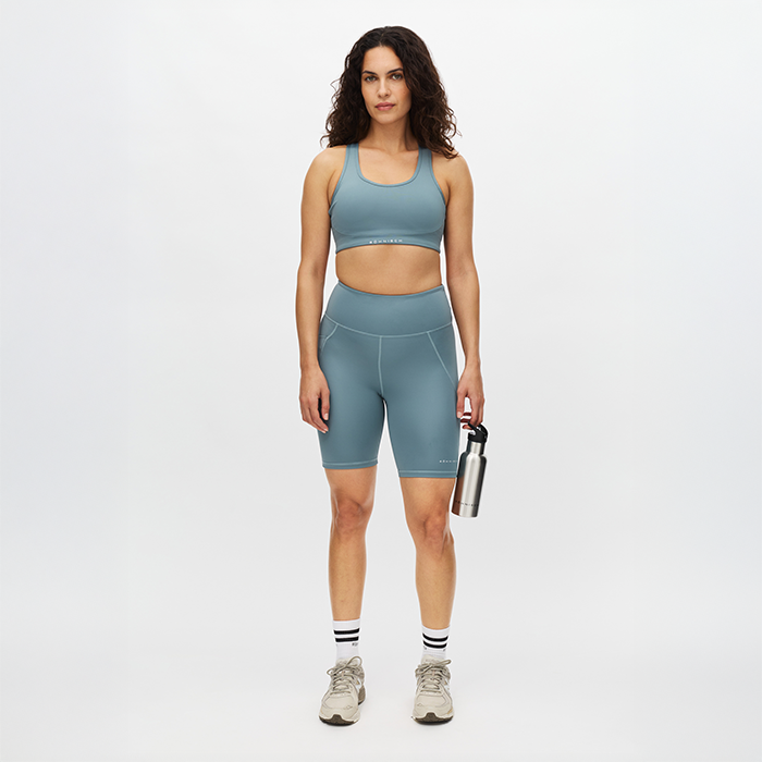 Flattering Cykeltights Blå