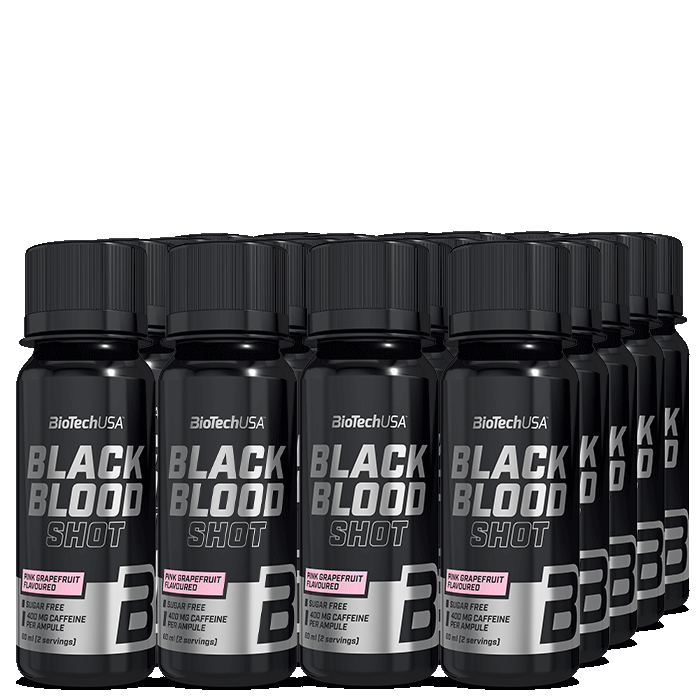 20 x Black Blood PWO-Shot 60 ml Pink Grapefrugt