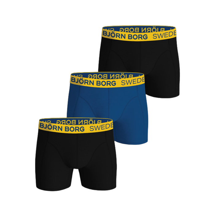 Cotton Stretch Boxershorts 3‑pak