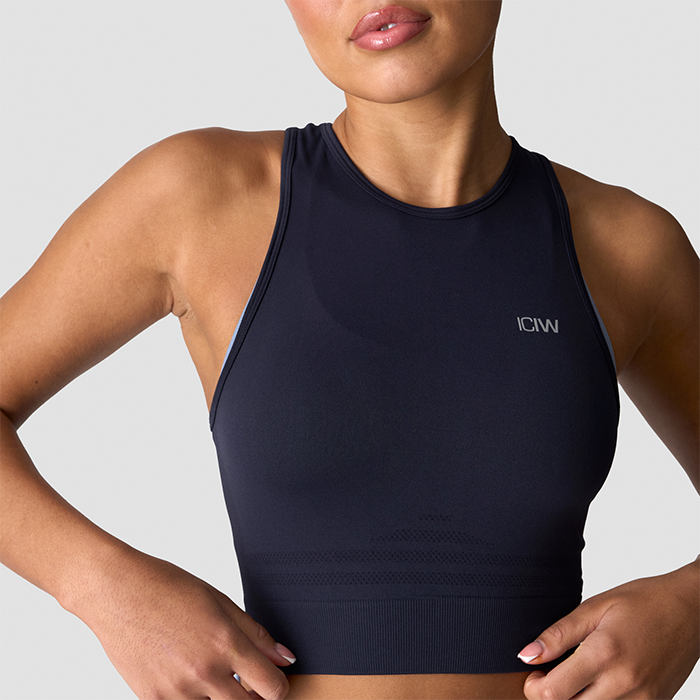 Define Seamless Cropped Top Marinebl&aring;