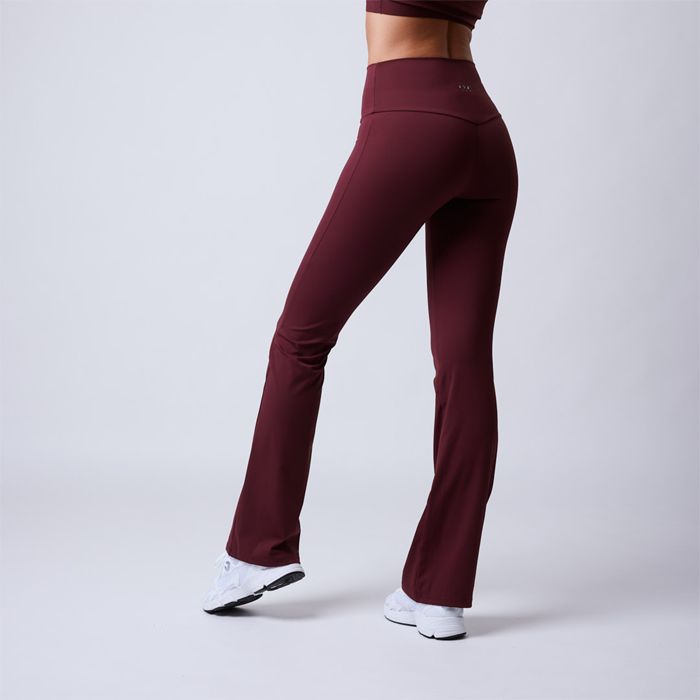 Fuse Flared Tights Rød