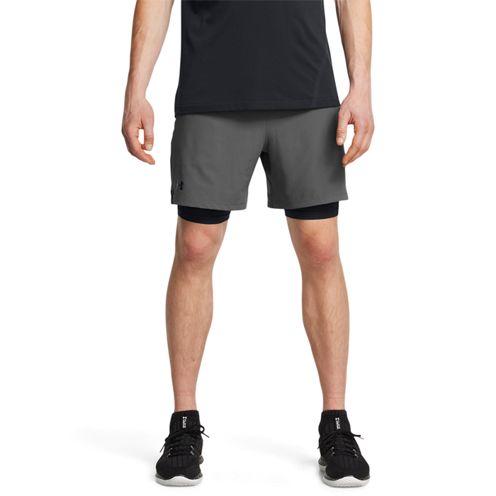 Vanish Woven 2-i-1 Shorts Grå