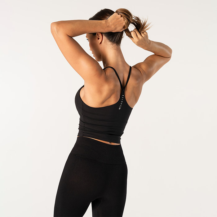 Relode Core Singlet Top, Black